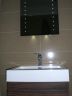 Heated Led Mirror and Sink