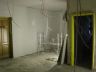 Office plaster boarded