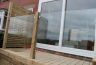 Glass decking balustrade