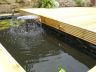 dronfield decking water fountain close up