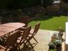 View from decking