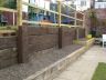 Sleeper retaining wall