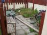 The tired looking garden before we started