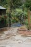 wrought iron arch